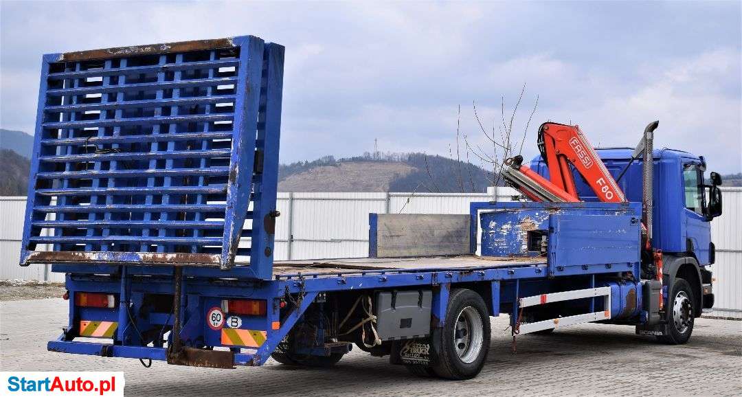 Scania SCANIA 94 220 Laweta 7,50m + HDS * StanBDB!