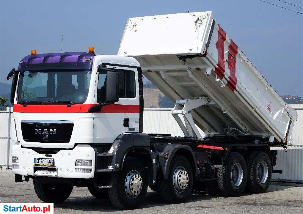 MAN Tgs 35.400 Wywrotka 5,10m + Bordmatic *8×4!