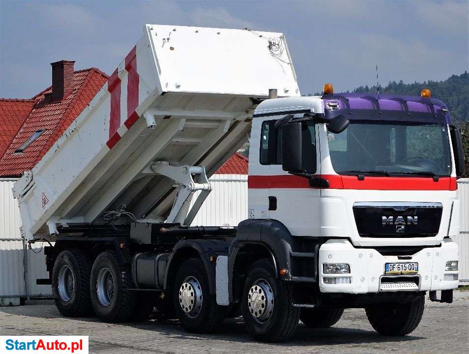 MAN Tgs 35.400 Wywrotka 5,10m + Bordmatic *8×4!