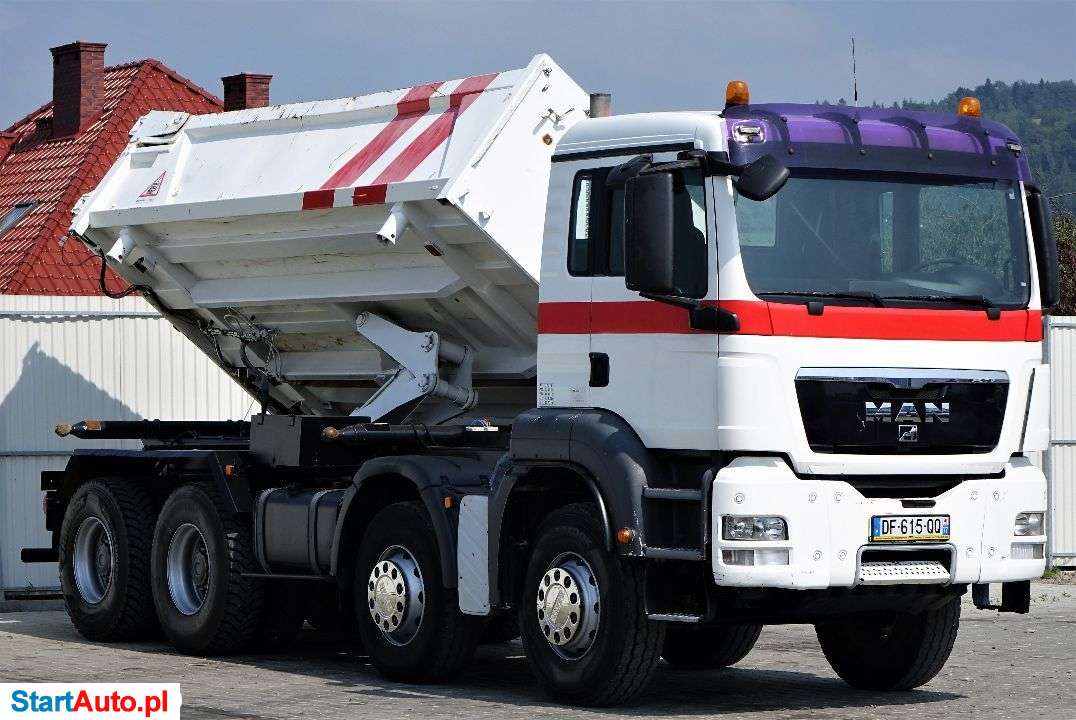 MAN Tgs 35.400 Wywrotka 5,10m + Bordmatic *8×4!