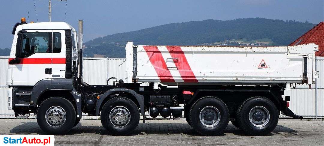 MAN Tgs 35.400 Wywrotka 5,10m + Bordmatic *8×4!