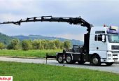 MAN TGA 26.480 Ciągnik Siodłowy+HDS+JIB/PILOT*6×6!