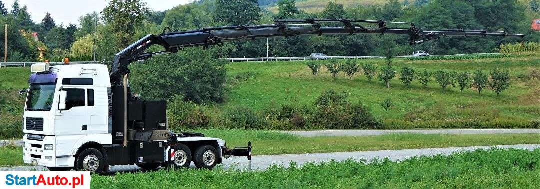 MAN TGA 26.480 Ciągnik Siodłowy+HDS+JIB/PILOT*6×6!