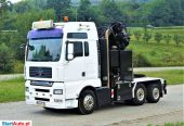 MAN TGA 26.480 Ciągnik Siodłowy+HDS+JIB/PILOT*6×6!