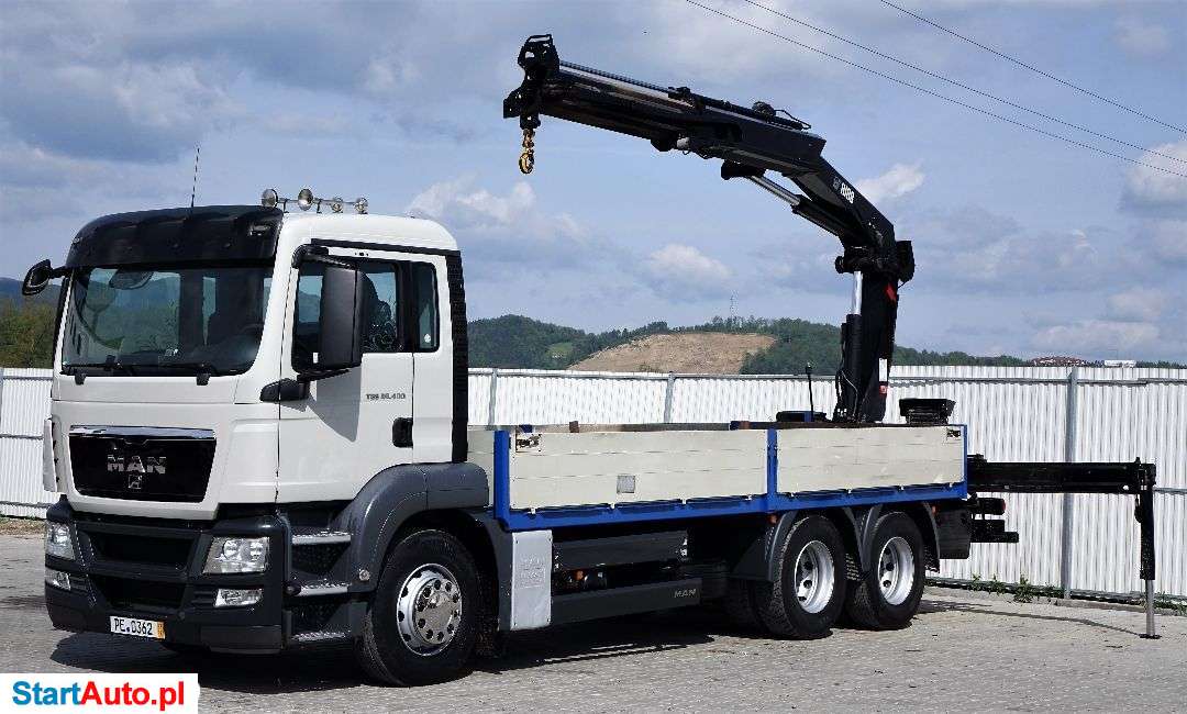 MAN TGS 26.400 Skrzynia 6,25 M + HDS * 6×4 !!!