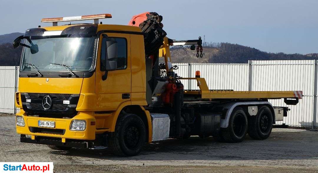 Mercedes-Benz Actros 2544 Laweta 5,30m+HDS 6×2 StanBDB!