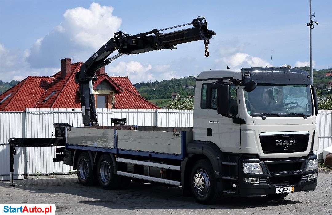 MAN TGS 26.400 Skrzynia 6,25 M + HDS * 6×4 !!!