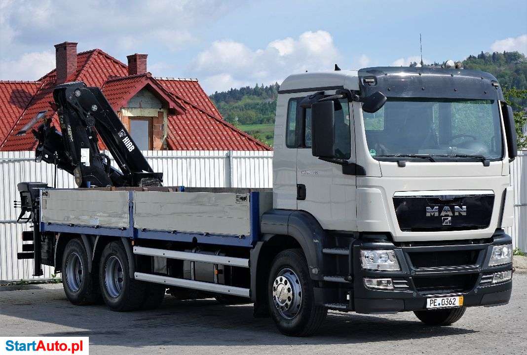 MAN TGS 26.400 Skrzynia 6,25 M + HDS * 6×4 !!!