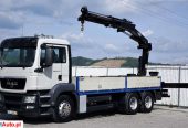 MAN TGS 26.400 Skrzynia 6,25 M + HDS * 6×4 !!!