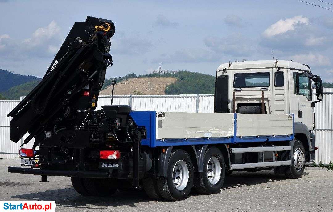 MAN TGS 26.400 Skrzynia 6,25 M + HDS * 6×4 !!!