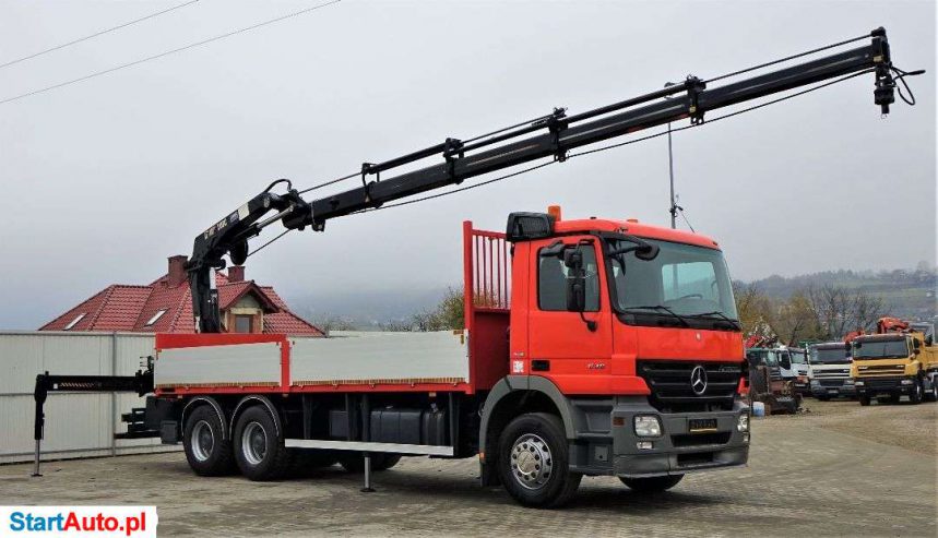 Mercedes-Benz Actros 2636*Skrzynia 6,80m*HDS+PILOT*6×4!