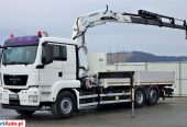 MAN TGS 26.440 Skrzynia 6,20 M + HDS/PILOT *6×2!