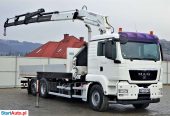 MAN TGS 26.440 Skrzynia 6,20 M + HDS/PILOT *6×2!