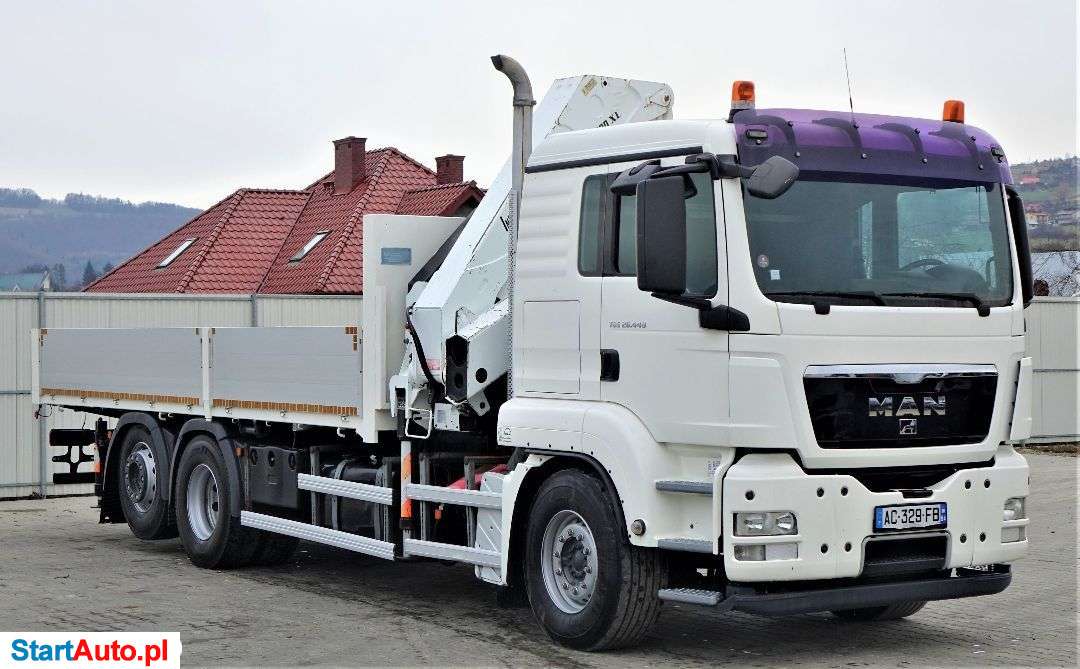 MAN TGS 26.440 Skrzynia 6,20 M + HDS/PILOT *6×2!