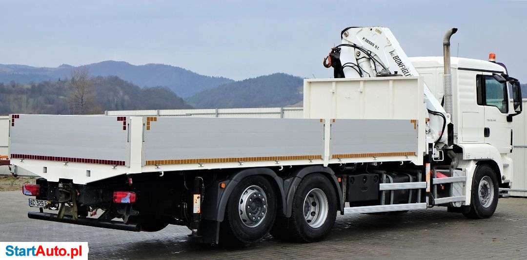 MAN TGS 26.440 Skrzynia 6,20 M + HDS/PILOT *6×2!