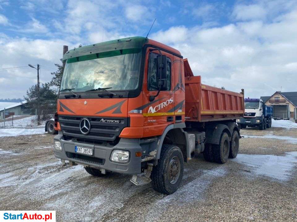 Mercedes-Benz Actros 6×6 Meiller-Kiper