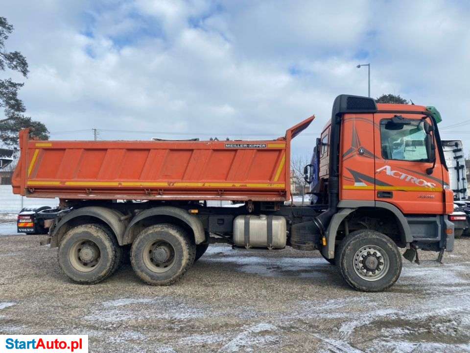 Mercedes-Benz Actros 6×6 Meiller-Kiper