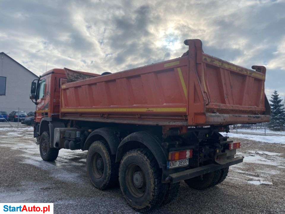 Mercedes-Benz Actros 6×6 Meiller-Kiper