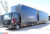 MAN Zabudowa Plandeka Firanka Z Przyczepą – Zestaw Do Transportu Pojazdów Dmc 7490 Kg, Blyss