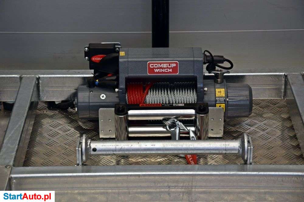 MAN Zabudowa Plandeka Firanka Z Przyczepą – Zestaw Do Transportu Pojazdów Dmc 7490 Kg, Blyss