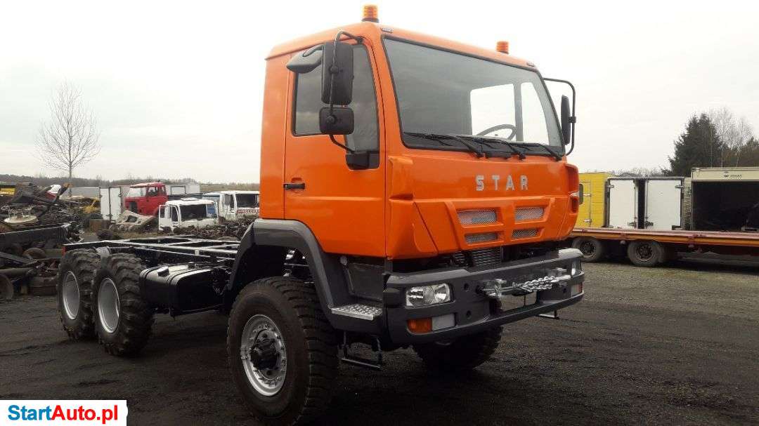 Star 266 MODERNIZACJA 6×6 MAN POD ZABUDOWĘ HDS HIAB HMF PALFINGER