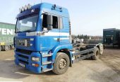 MAN TGA 26.463 Rama Podwozie 6×2 E3 Manual 2002 Rok PTO