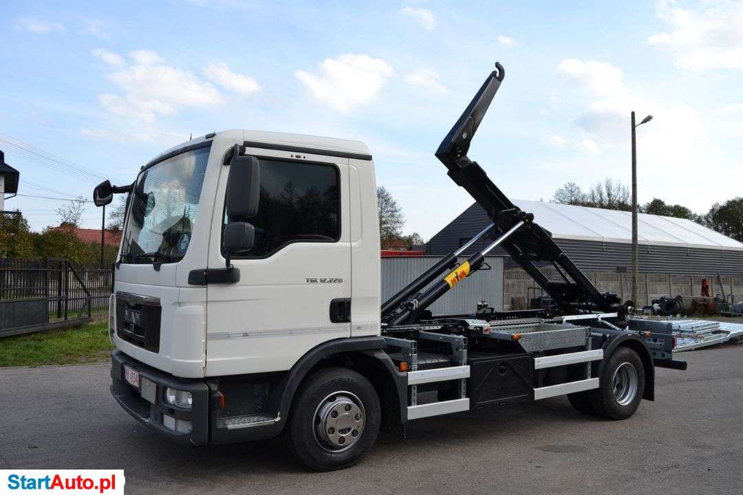 MAN TGL 12.220 Hakowiec Nowe Urządzenie Hakowe HYVA HAK Blokada Mostu Atego 1222 TGM