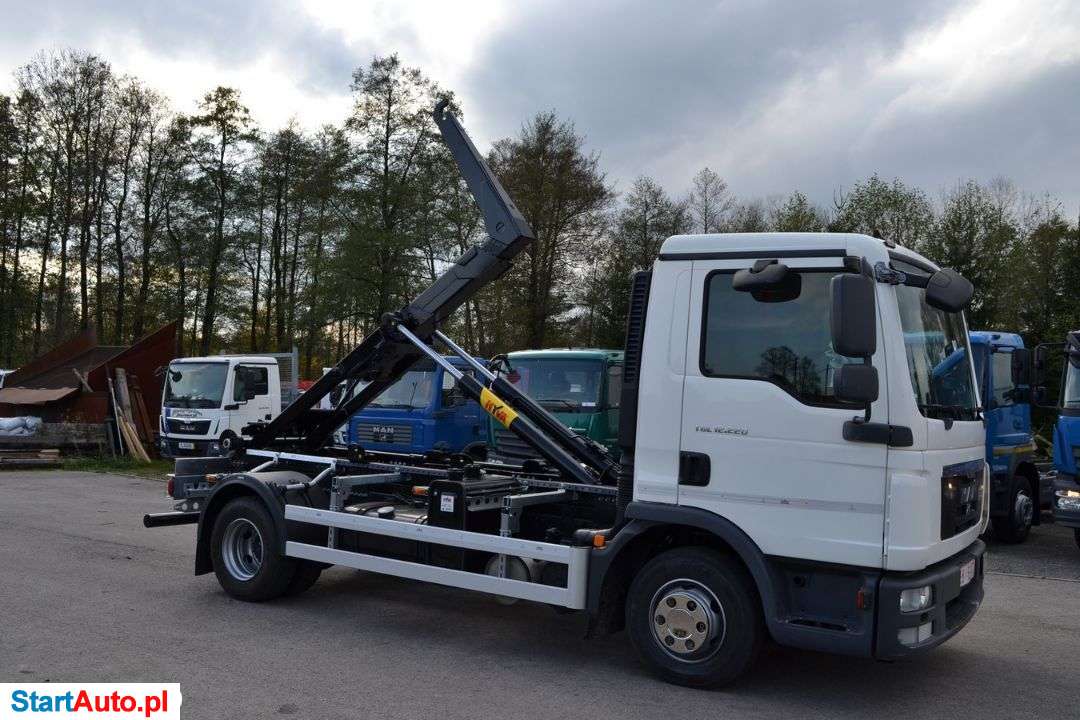 MAN TGL 12.220 Hakowiec Nowe Urządzenie Hakowe HYVA HAK Blokada Mostu Atego 1222 TGM