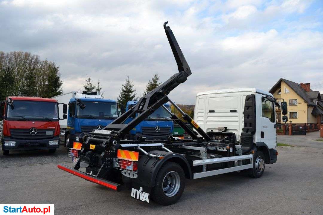 MAN TGL 12.220 Hakowiec Nowe Urządzenie Hakowe HYVA HAK Blokada Mostu Atego 1222 TGM