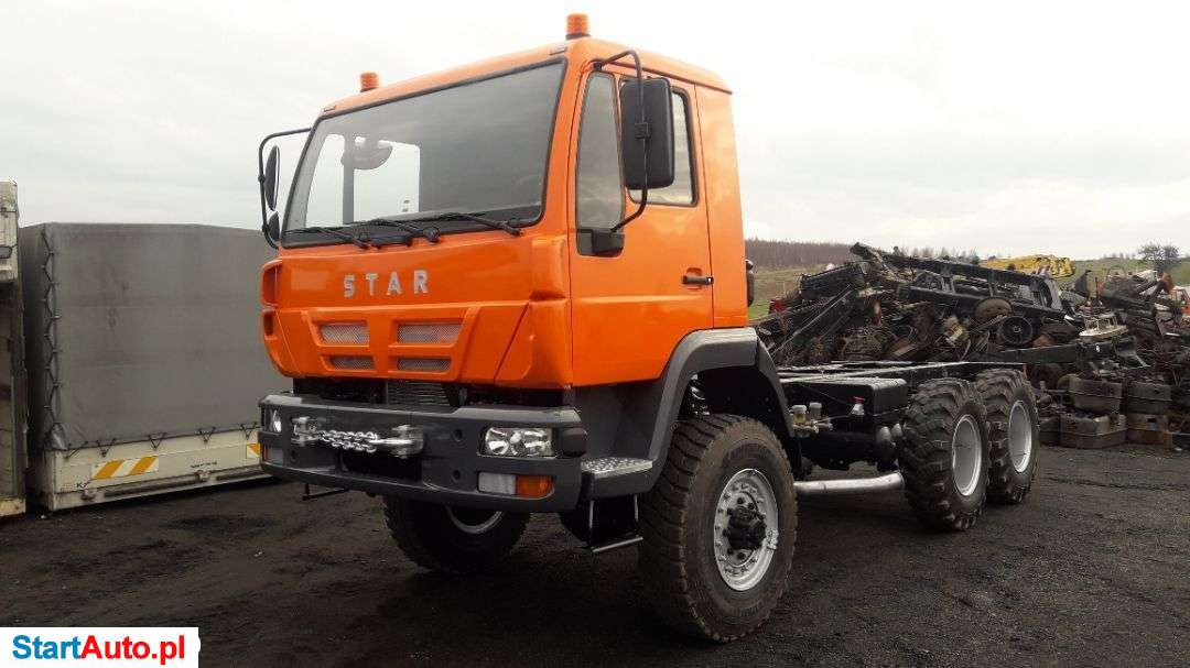 Star 266 MODERNIZACJA 6×6 MAN POD ZABUDOWĘ HDS HIAB HMF PALFINGER