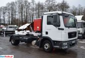 MAN TGL 12.220 10.220 Rama Do Zabudowy Niski Przebieg Blokada Mostu Klima 12.180 Możliwość Montażu Dowolnej Zabudowy Nowy 3-Stronny Wywrot Kiper Wywrotka HDS