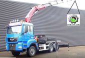 MAN 33.440 6×6 HMF 4220 HDS Żuraw CIĄGNIK