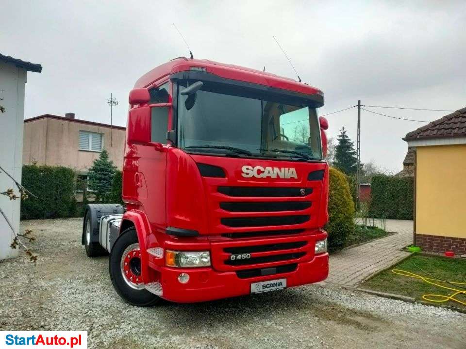 Scania G450/ 2016/ ALU Felgi/ 4 PODUCHY TYŁ/ EURO 6 Z Adblue Bez EGR/ SYSTEM BLUETOTH/ LEDY/ LEKKA!!