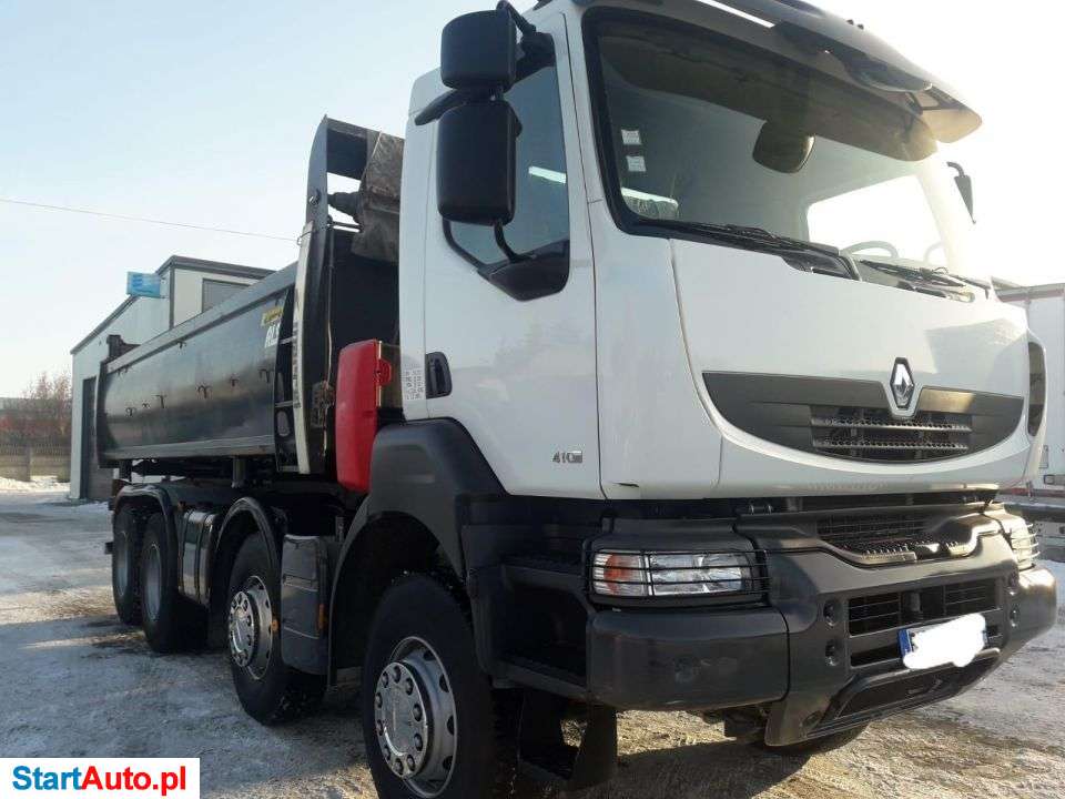 Renault Kerax DXI 410 / 8×4 / 2010 / Hydroburta / Hydroklapa / Stalowy