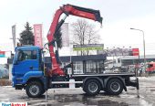 MAN 33.440 6×6 HMF 4220 HDS Żuraw CIĄGNIK