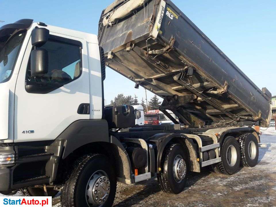 Renault Kerax DXI 410 / 8×4 / 2010 / Hydroburta / Hydroklapa / Stalowy
