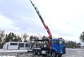 MAN 33.440 6×6 HMF 4220 HDS Żuraw CIĄGNIK