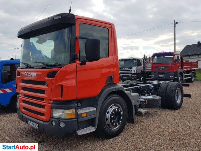 Scania P230 270 Rama 5m KIPER BECZKA Stare Tacho