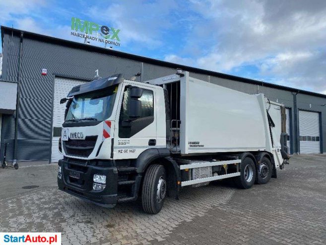 Iveco Stralis 330 Śmieciarka Euro 6, Faun Variopress