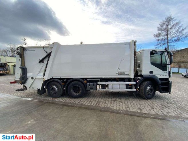 Iveco Stralis 330 Śmieciarka Euro 6, Faun Variopress