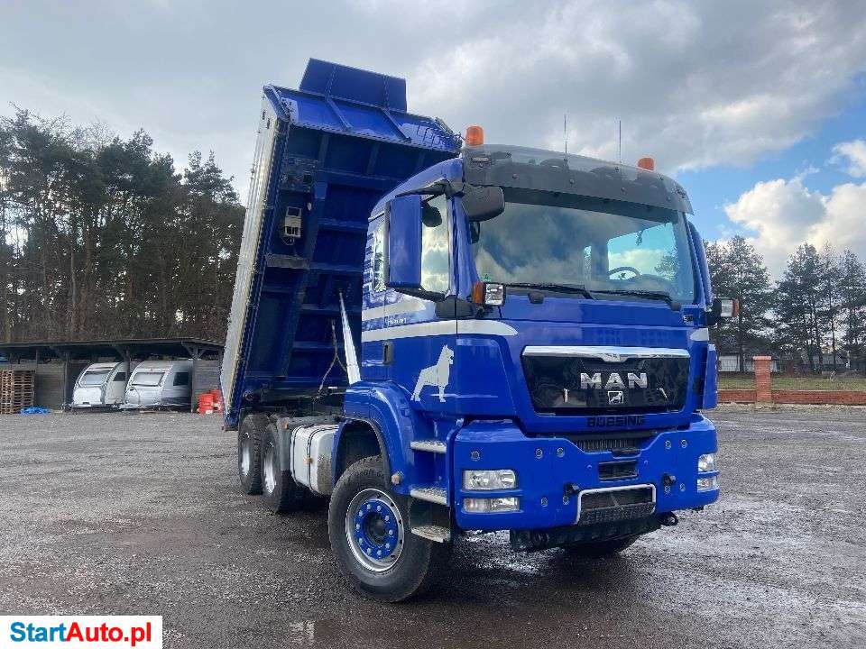 MAN TGS 33.480 Retarder Dautel Kiper EEV Euro 5 Wywrot