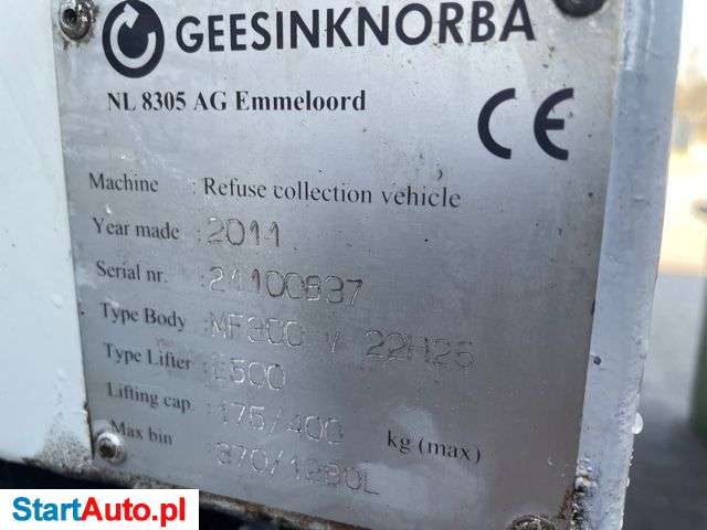 Renault Premium 310 Dxi 6×2 2-KOMORY Norba 19,8