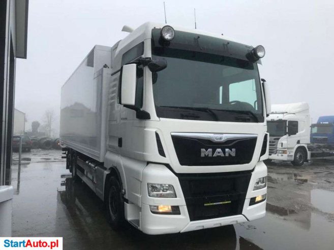 MAN TGX 26. 480 CHŁODNIA OŚ SKRĘTNA, 21 PALET, EURO 6