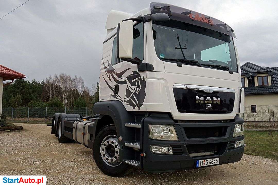 MAN TGS 26.400 EURO 5 OŚ SKRĘTNA 6×2