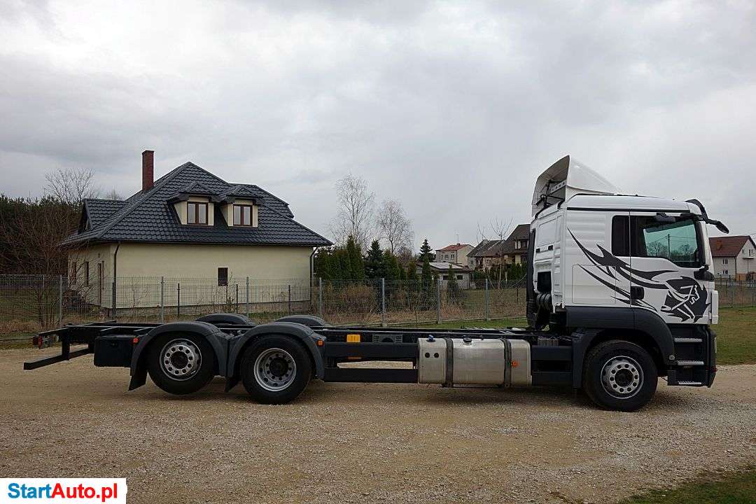MAN TGS 26.400 EURO 5 OŚ SKRĘTNA 6×2
