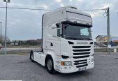 Scania R450 / TOPLINE / AUTOMAT / TYLKO 660TKM / BEZ EGR / LODÓWKA / NAVI / Z FRANCJI