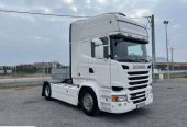 Scania R450 / TOPLINE / AUTOMAT / TYLKO 660TKM / BEZ EGR / LODÓWKA / NAVI / Z FRANCJI