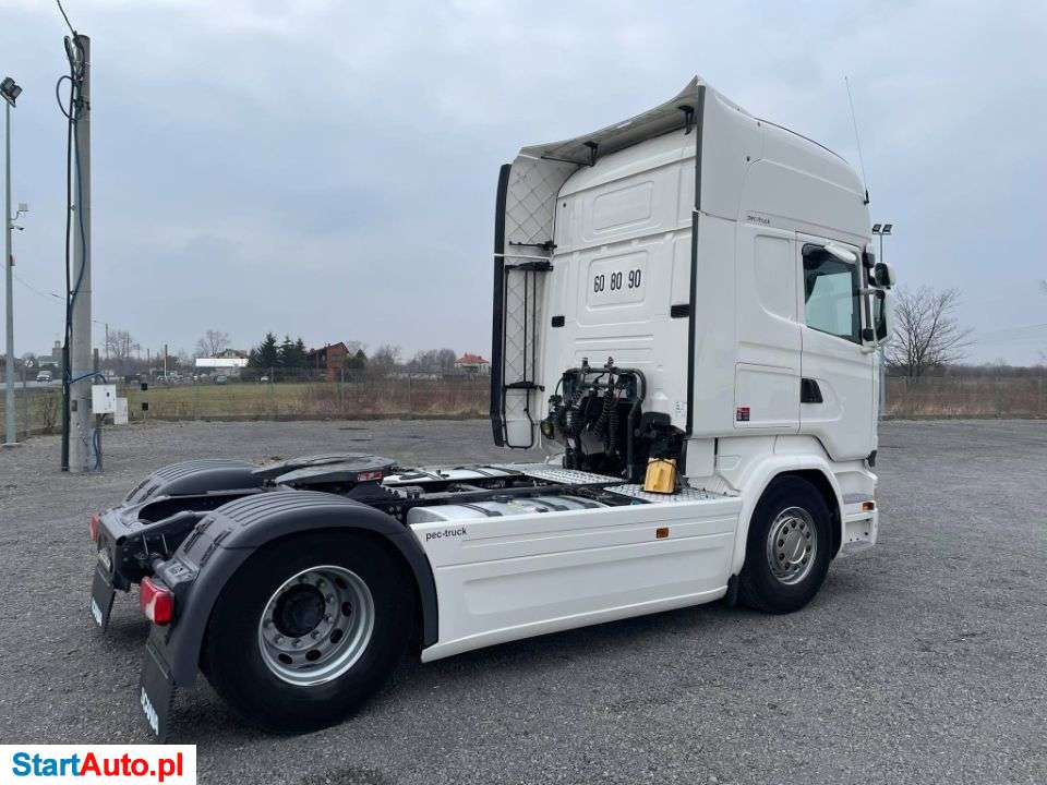 Scania R450 / TOPLINE / AUTOMAT / TYLKO 660TKM / BEZ EGR / LODÓWKA / NAVI / Z FRANCJI