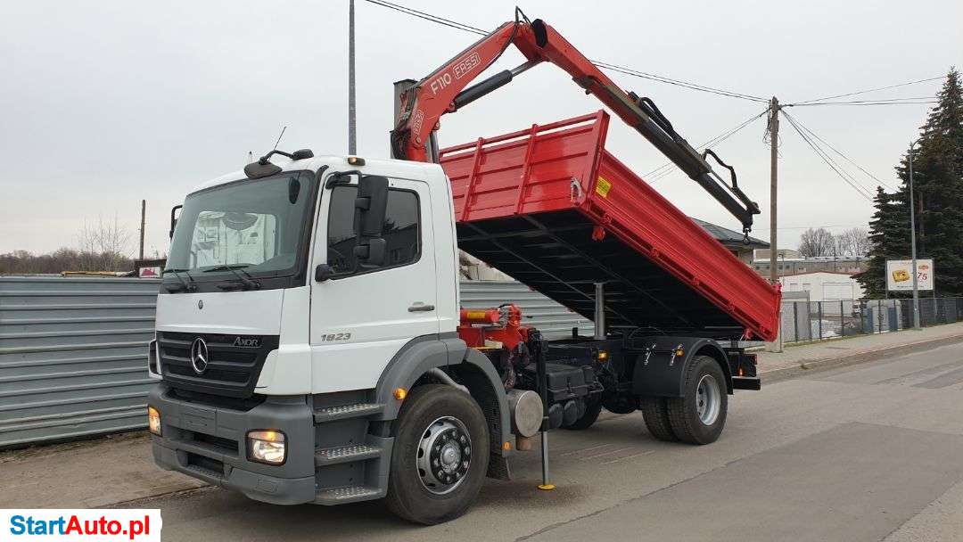 Mercedes-Benz AXOR 1823 HDS Żuraw Dźwig