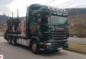 Scania R620 V8 6×4 Euro5 DO DREWNA